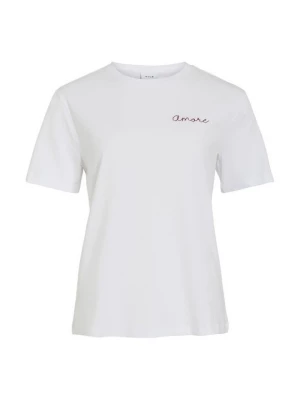 Foto van product T-shirt print Vila wit