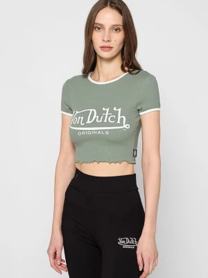 Foto van product T-shirt print Von Dutch groen