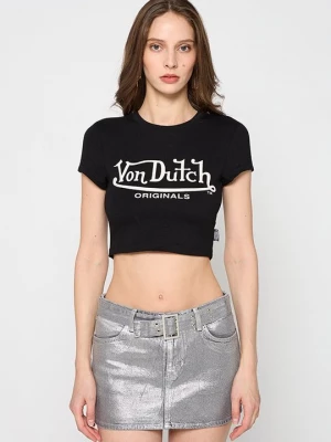 Foto van product T-shirt print Von Dutch zwart