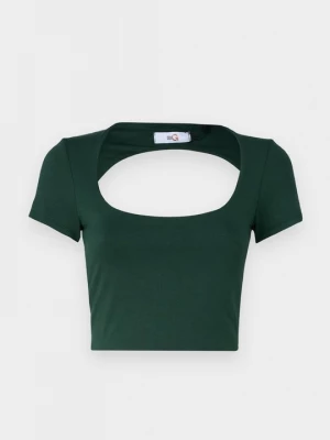 Foto van product T-shirt print WAL G. donkergroen