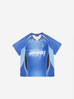 Foto van product T-shirt print Wasted Paris blauw