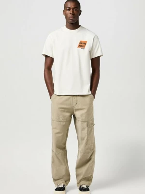 Foto van product T-shirt print Wrangler crème