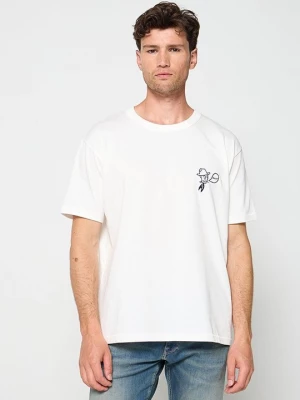 Foto van product T-shirt print Wrangler wit
