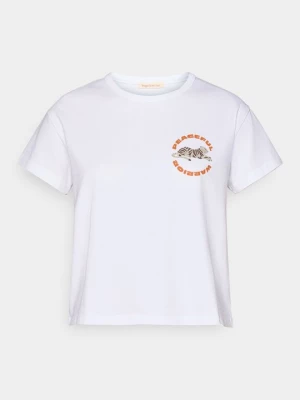 Foto van product T-shirt print Yogasearcher wit