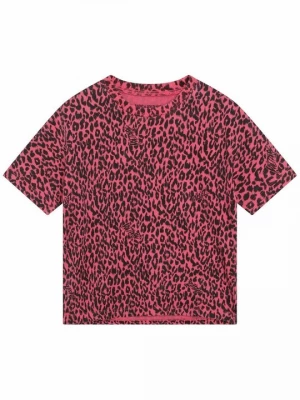 Foto van product T-shirt print Zadig&Voltaire donkerroze