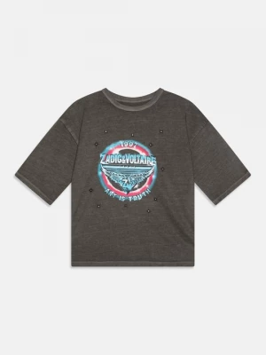 Foto van product T-shirt print Zadig&Voltaire grijs
