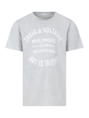 Foto van product T-shirt print Zadig&Voltaire lichtgrijs