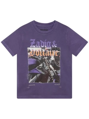 Foto van product T-shirt print Zadig&Voltaire paars