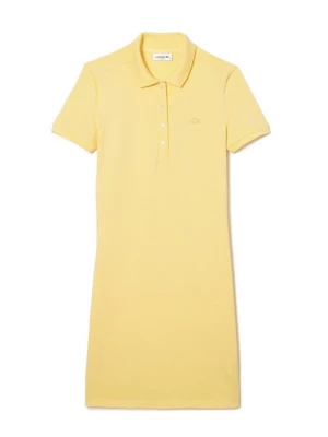 Foto van product T-shirtjurk Lacoste lichtgeel