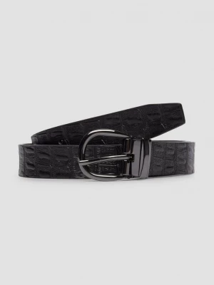 Foto van product Taille riem met animal reliëf en hoogwaardige gesp s.Oliver zwart