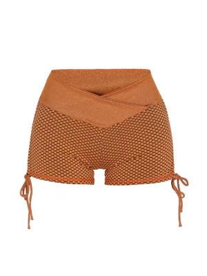 Foto van product faina Athlsr Broek 'Fashion Look' cognac / antraciet