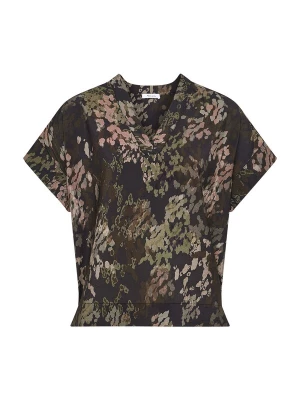 Foto van product Tamaris Blouse kaki / oudroze / zwart