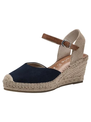 Foto van product Tamaris Espadrilles beige / donkerblauw / bruin