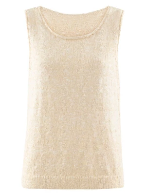 Foto van product Tamaris Gebreide top beige gemêleerd