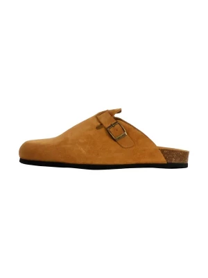 Foto van product Tamaris Muiltjes 'Flache Pantoletten aus Leder' beige