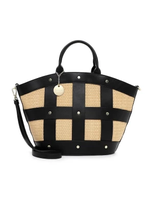 Foto van product Tamaris Shopper 'Kirsti' beige / zwart