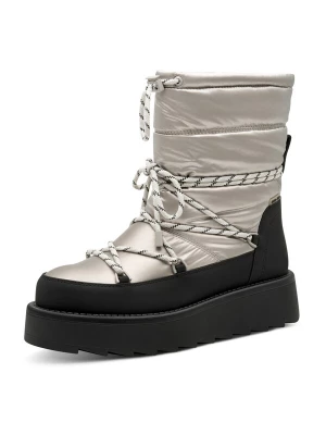 Foto van product Tamaris Snowboots zwart / zilver