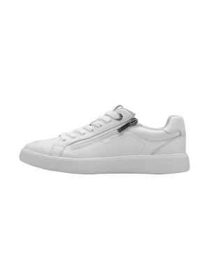Foto van product Tamaris Sportieve veterschoen 'Leder-Sneaker' wit