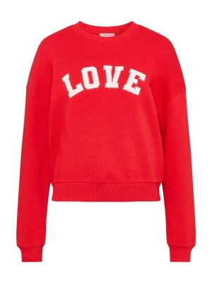 Foto van product Tamaris Sweatshirt rood / wit