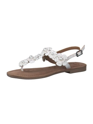 Foto van product Tamaris Teenslipper zilver / wit