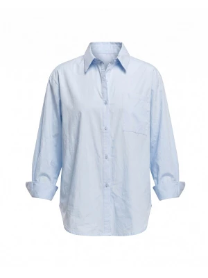 Foto van product Tantra Shirt 'Camisa oversize con bolsillo delantero' blauw