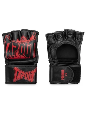 Foto van product Tapout Handschoenen met korte vingers 'MMA Pro Fight' rood / zwart
