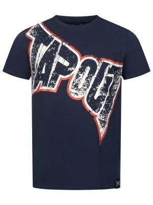 Foto van product Tapout Shirt 'Bernardino' navy / bloedrood / wit