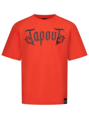 Foto van product Tapout Shirt 'Simply Believe' antraciet / rood