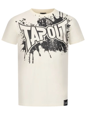 Foto van product Tapout Shirt 'Splashed' crème / zwart