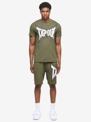 Foto van product Tapout Trainingspak 'Dunlab' olijfgroen / zwart / wit