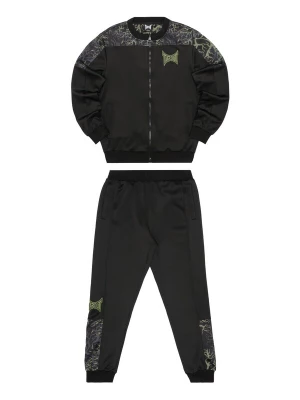 Foto van product Tapout Trainingspak 'Roots Taptrack' donkerblauw / groen / zwart