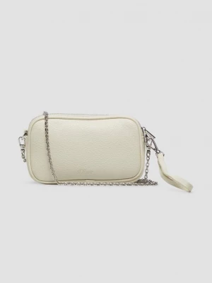 Foto van product Tas met ritssluiting en afneembare riem s.Oliver crème