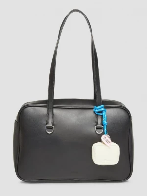 Foto van product Tas met ritsvak en kort hengsel s.Oliver zwart