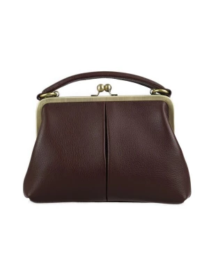 Foto van product Taschenkinder Handtas 'Kleine Olive – Leder Handtasche & Umhängetasche' chocoladebruin