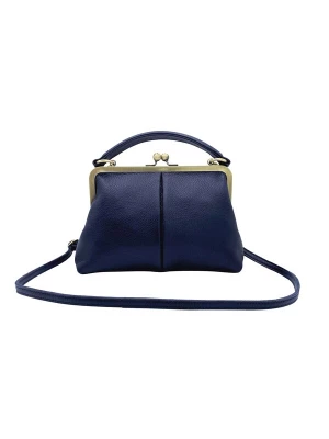 Foto van product Taschenkinder Handtas 'Kleine Olive – Leder Handtasche & Umhängetasche' navy