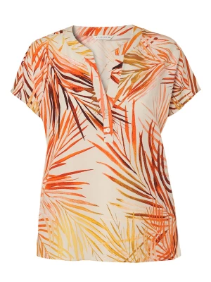 Foto van product TATUUM Blouse beige / geel / neonoranje / kersrood