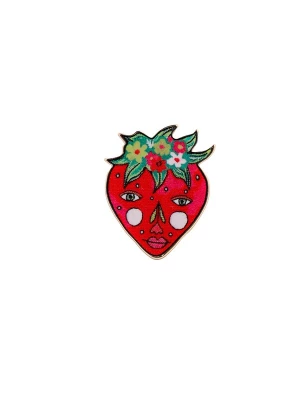 Foto van product TATUUM Broche 'TRUDI' rood