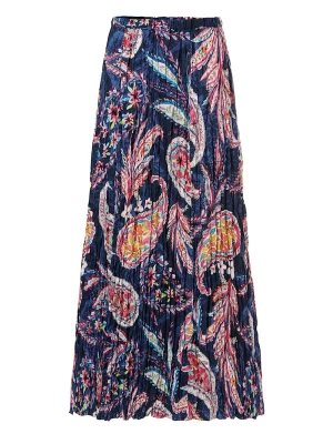 Foto van product TATUUM Rok 'Crincla' navy / honing / rosé / wit