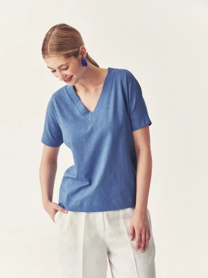 Foto van product TATUUM Shirt 'Laliq' blauw gemêleerd