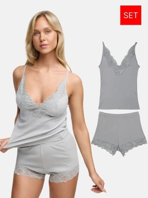 Foto van product Tazzio Korte pyjama 'F909' grijs