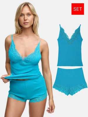 Foto van product Tazzio Korte pyjama 'F909' turquoise