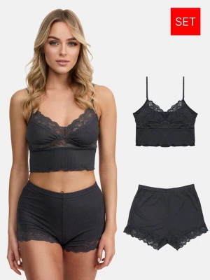 Foto van product Tazzio Korte pyjama 'F921' antraciet