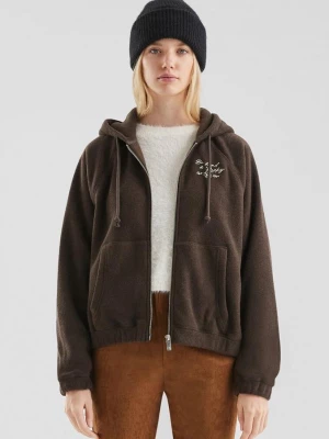 Foto van product Teddy fleecejas QS bruin