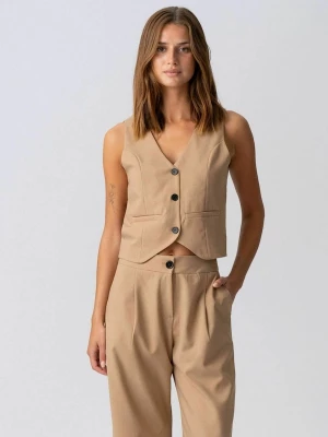 Foto van product TEESHOPPEN Bodywarmer ' Natalie ' bruin