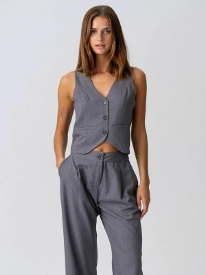 Foto van product TEESHOPPEN Bodywarmer ' Natalie ' donkergrijs