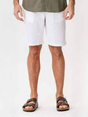 Foto van product TEESHOPPEN Broek ' Linen Blend ' wit