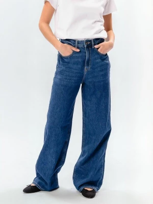 Foto van product TEESHOPPEN Jeans ' Wide ' blauw gemêleerd