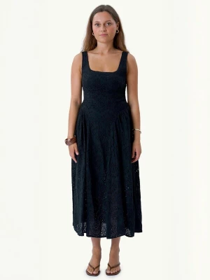 Foto van product TEESHOPPEN Jurk ' Asta ' zwart