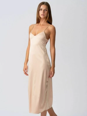 Foto van product TEESHOPPEN Jurk ' Elnia ' beige
