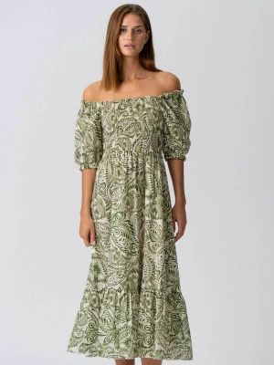 Foto van product TEESHOPPEN Jurk ' Lia ' groen